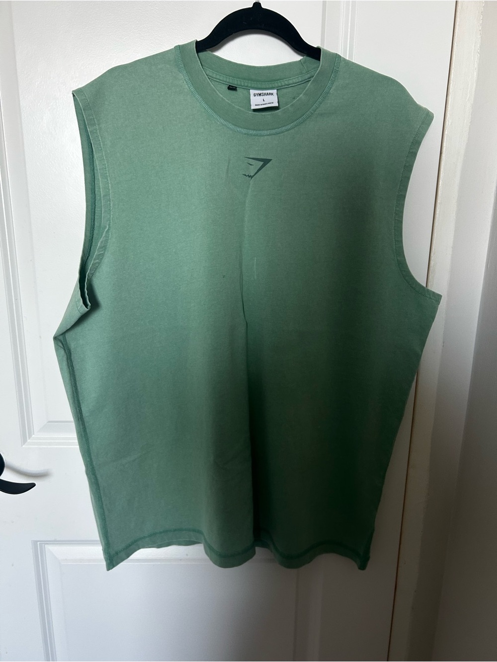 Gymshark Men’s Sleeveless Tank Top - Sage Green